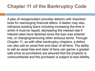 All you need to know about Chapter 11 Bankruptcy | PPT