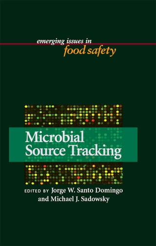 Microbial Source Tracking Michael P Santo Domingo Jorge W Sadowsky | PDF