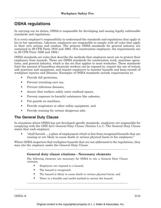 Workplace Safety Pro Your A To Z Guide To A Complete Safety Program | PDF
