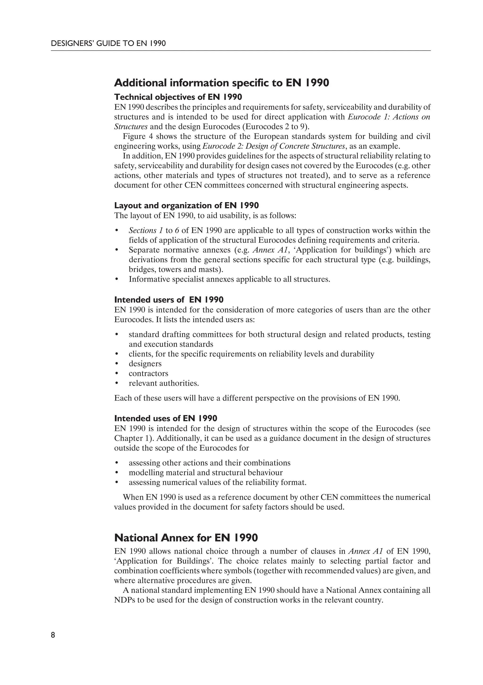 Designers Guide To En 1990 Eurocode Basis Of Structural Design Haig ...