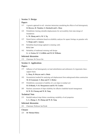 Risk And Variability In Geotechnical Engineering M A Hicks | PDF