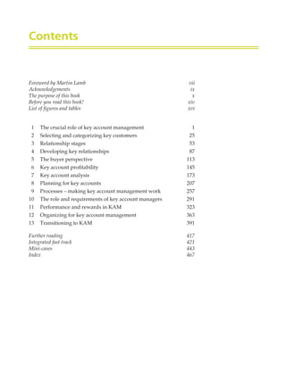 Key Account Management The Definitive Guide 3rd Edition Revised And ...