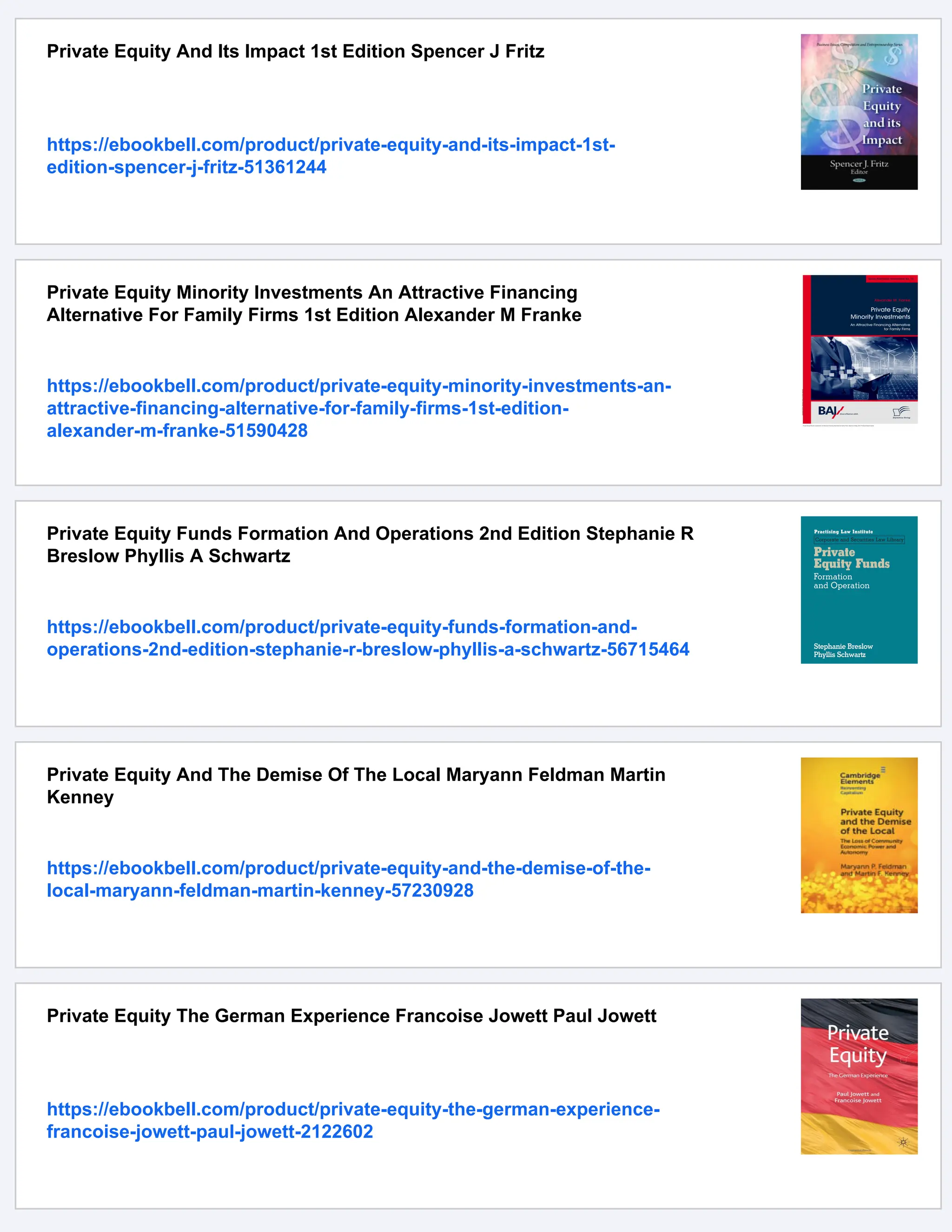 Private Equity As An Asset Class 2nd Edition Frasersampson Guy | PDF