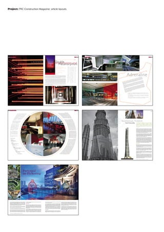 PRC architecture14 15
ITALY ITALY ITALY ITALY ITALY ITALY ITALY ITALY ITALY ITALY ITALY ITALY ITALY ITALY
ITALY ITALY ITALY ITALY ITALY ITALY ITALY ITALY ITALY ITALY ITALY ITALY ITALY
ITALY ITALY ITALY ITALY ITALY ITALY ITALY ITALY ITALY ITALY ITALY ITALY ITALY ITALY ITALY ITALY
ITALY ITALY ITALY ITALY ITALY ITALY ITALY ITALY ITALY ITALY ITALY ITALY ITALY ITALY ITALY
LADDERS Doubledisplacement andMetamorphism
ITALY ITALY ITALY ITALY ITALY ITALY ITALY ITALY ITALY ITALY ITALY ITALY ITALY ITALY ITALY ITALY ITALY ITALY ITALY ITALY ITALY
ITALY ITALY ITALY ITALY ITALY ITALY ITALY ITALY ITALY ITALY ITALY ITALY ITALY I
ITALY ITALY ITALY ITALY ITALY ITALY ITALY ITALY ITALY ITALY ITALY
Situated on the Adriatic Sea, trading extensively with the Byzantine Empire and the Moslem world,
by the late thirteenth century The Republic of Venice was the most prosperous city in all of Europe.
During this time, Venice’s leading families vied with each other to build the grandest palaces and support
the work of the greatest and most talented artists. 700 years on and Venice is one of the world’s most
important cities for art and culture and is adored by millions around the world.
In such a truly international centre for trade and the arts, where better to find the celebrated Chinese
architect William Lim of CL3 holding court at the Venice Biennale’s International Architectural Exhibition
2006 with his bamboo installation entitled Ladders, demonstrating unusual bamboo construction
technique, unique to Hong Kong. 500 bamboo ladders tied together with traditional hand knotting
technique, it resembles the solidity of a Chinese fortress. 30 red neon tubes, representing the 30 days in
a Lunar month, encased in clear acrylic tubes, act as the structural tie beams to pull the 2 sides together.
A floor of red mirror reflects and duplicates the structure downwards. The black lacquered bamboo
represents Hong Kong Heritage, and the red neon and mirror represents the city’s vibrancy and energy.
Venice’s founding families would wholeheartedly approve of Lim’s breathtaking neon ladder which
celebrates high design in a visually complex yet controlled composition, the ancient and the modern, neo
Chinese art in this classic European city.
In China and elsewhere in the world CL3 expand our community through outstanding architectural expression.
PRC architecture14 PRC architecture16 17
HONG
KONG
HONG
KONG
HONG
KONG
HONG
KONG
HONG
KONG
HONG
KONG
HONG
KONG
HONGKONGHONGKONGHONG
KONG HONG KONG HONG KONG HONG KONG HONG KONG HONG KONG HONG KONG HONG KONG HONG KONG
HO
NG
KO
NG
HO
NG
KO
NG
HO
NG
KO
NG
HONG KONG HONG
KONG
HONG
KONG HONG KONG HONG KONG HONG KONG HONG KONG
HONG
KO
NGHONGKO
NGHONG
KONG HONG KONG
HONGKONGHONGKONGHONGKONGHONGKONGHONGKONGHONGKONGHONGKONGHONG
KONG
HONG
KONG
HONGKONGHONGKONGHONGKONG
HONGKO
NGHONGKO
NGHONGKONGHONGKONGHONGKONGHONGKONGHONGKONGHONGKONGHONGKONGHONG
KONGHONGKONGHONGKONGHONGKONGHONGKONGHONGKONGHONGKONGHONG
KONG HONG KONG HONG KONG HONG KONG HONG KONG HONG KONG HONG KONG HONG KONG HONG KONG
Adrenaline
As architecture celebrates art, so too does it provide form and function. In Hong Kong much
local identity is bound to the Happy Valley Racecourse where the Jockey
Club’s brand new
17,000-square-foot club aptly named Adrenaline provides a very different kind of betting experience for
night time horse racing, combining betting, drinking, dancing and networking into a crazy cocktail to be
had, all within a two-storey space. With its high tech edge and billion dollar views this club by CL3 has all
the pundits agog.
Inspired by the fascination, excitement and buzz that spectators experience in a race CL3 conceived an
incredible 200 meter long LED animated glass ribbon which became the key design feature travelling
and
meandering throughout the large two-storey space. The expressive form of the ribbon
and
its
ever-changing colours give a vibrant and dynamic feel to the spaces that it wraps around. The feature
ribbon works as the entrance arch, reception area, main bar, internal staircase, as well as the signature of
the club.
Huge terraces were added to replace the original tier seating
in the outdoor area. The levelled terraces
with clear glass balustrades became perfect viewing platform to enjoy the races. Black reflective flooring,
coloured mirror and darker materials are used to create a slinky nightclub atmosphere for the entrance
level. As a contrast, white marble flooring, cord screens and softer materials were used on the upper floor
to give a more elegant touch to the area where the cocktail bar and the VIP area are accommodated.
Hong Kong can race with more glitz than ever thanks to the arrival, high above the track, of Adrenaline,
only at the Hong Kong Jockey Club.
PRC architecture16
Adrenaline Adrenaline
Adrenaline
LED
Adrenaline
PRC architecture18 19
CHINA CHINA CHINA CHINA CHINA CHINA CHINA CHINA CHINA CHINA CHINA CHINA CHINA CHINA CHINA CHINA CHINA CHINA
CHINA
CHINA
CHINACHINACHINACHINACHINACHINACHINACHINACHINACHINACHINACHINACHINACHINACHINACHINACHINACHINACHINACHINA
CHINA
CHINA
CHINA
CHINACHINACHINACHINACHINACHINACHINACHINACHINACHINACHINACHINACHINACHINACHINACHINACHINACHINACHINA
CHINA
C
HINA
CHINA
CHINACHINACHINACHINACHINACHINACHINACHINACHINACHINACHINACHINACHINACHINACHINACHINACHINACHINACHINA
CHINA
CHI
NA
CHINA
CL3 Architects Limited
Hong Kong
7/F, Hong Kong Arts Centre,
2 Harbour Road,Wanchai
Tel: (852) 2527 1931
Beijing
Rm 112 Block A, Grand Pacific Building,
8 Guanghua Road, ChaoYang,
District 100026
Tel: (8610) 6581 8811 or 8877
Shanghai
Rm 1109, KuenYang International Business Plaza,
798 Zhaojiabang Road, District 200030
Tel: (8621) 6246 4156
Bangkok
Rm 504, 5/F, Zuelling House, 1 Silom Road, Bangrak,
Bangkok 10500Thailand
Tel: (662) 233 6140
www.cl3.com
360o
360o
ArtandformareembracedbyCL3atShenzhen’snew
talkingpoint,360°attheShangri-LaHotel,where
fourseparateexperiences,eachlinkedthrough
thedesignelementsandcolourpalette,unite
intoaverycontemporary,exclusiverestaurant
andbarareamaximisingthestunningviews
acrossShenzhenandHongKong.Theliftlobby
entrancecreatesanimmediateimpact.The
lightingisdimmed,theglowingMDdeskand
drippingcrystalchandelier,whichextends
throughthetwofloorshelptopreparethe
guestforthedramaofthebaranddining
areas.Fromtheliftlobby,astaircasewith
afeatureredglassrailingleadstothe32/F
mezzaninefloorandVIPPrivateDining
Room,‘Zen’.Eachofthefourareas
isdesignedtobeaprogressionof
experienceinananti-clockwiseroute.
Thestartingpointisthebar,thenthe
‘Western’Lounge,theDiningArea
andthe‘Eastern’Lounge.Thelounges
reflecttheirorientationaswellas
amixofstyles.Screens,eitherglass
orwooden,demarcateacirculation
routeandseparateoffeacharea.
Thisallowscustomerstopassthrough
thedifferentareaswithoutdisturbing
otherpatrons.
Themainbariscleanandcrispwith
asimplecolourpaletteofbrightred
andwhite.Thesemisunkenbarhas
backlitblack,redandwhitefeatured
glasspanelsandthetwored‘spaghetti’
chandeliersoverthebarhelptodefine
theareaandhavebecomeatalking
pointofnewpatrons.Intheevening
theviewoverthebar,southtowards
HongKong,isstunning.Whitecurved
andribbedhighbackbanquettesand
retrostyleloungechairsgivethisarea
ayoungandfunkyatmosphere.
Fromthebar,customersareencouraged
tomovethroughtothe‘Western’
lounge,acool,cleanandwesternstyle
contemporaryspace,withaChinese
influence,agenuinefusionofeastand
westinbluewithred,creamandtan.
AntiqueChineseartefactsaremixedwith
contemporarylightingandaccessoriesto
completetheambience.Thefinedining
areafeaturesraisedwoodenplatforms
andpartiallyenclosedboothseatingwith
brightredcurvedandribbedhighback
banquettesunderthecurvedbalconies
ofthe32/F.Thedesignofthisarea,as
withthemainbarattheentrance,isclean
andcontemporarywithapaletteinred
andwhite.Curvedbalconieswithcosysofa
seatsanddiningtablesonthe32/Fgallery
provideanexcellentviewwhilstbeing
quiteprivate.
TheEasternloungeisaneclecticspacethat
invokesalltheglamourofthe1930’sShanghai
Decoperiodandisanafterdinner‘brandyand
coffee’lounge.Chinesehuesingoldandred,
offsetbyadarkwoodfinishcreateanatmosphere
thatisbothclubbyandlibrary-likewithshelvesof
unusualartefactsandbooksadorningthewalls.Deco
inspiredfurnitureandlightfittingscompletetheeffect.
TheborderbetweenHongKongSARandChinanever
lookedthisgood.
40 LANDMARK 41
Text: Suzanne Dennis Photography: Nick Almasy & 2DEFINE Architecture Richard Lee
Currently under construction on the site of a former golf
driving range and scheduled for completion in 2014,
Shanghai Tower will complete a triple trio of super tall
structures in Pudong, soaring 632 metres into the sky
above one of the fastest growing and most dynamic cities
in the world.
ShanghaiTower joins Jin MaoTower and the ShanghaiWorld Financial Centre to complete
the vision for the Lujiazui financial district as originally conceived back in 1993 when, the
Chinese government set up a Special Economic Zone in Chuansha, creating the Pudong
New Area, the western tip of which was designated as the Lujiazui Finance and Trade
Zone. Jin Mao Tower represents China’s past and draws upon the influence of former
traditional buildings in the city and their distinctive facades to signal a new 21st
Century
era of China structures and architecture.As theWorld Financial Centrerepresents China’s
present, it is Shanghai Tower that represents China’s bold future.
Construction of this mega tower is being realised under the direction of 2DEFINE
Architects, established by Marshall Strabala, Zhang Qiao and Zhou Shimiao in 2010.The
practice is currently starting construction on three other significant buildings in China.
Notably, in 2010, Strabala and 2DEFINE were also appointed to theYingkou Convention
and Exposition Centre inYingkou, China, alongside the project’s architect of record and
national partner, Dalian Urban Planning and Design Institute.
For the last 6 years Strabala has been the Chief Architect of the Shanghai Tower. Prior
to coming to Shanghai, he was an Associate Partner/Studio Head at Skidmore, Owings
and Merrill LLP. He worked in Chicago for 18 years and directed the design for a clutch
of other notable and globally recognised structures, including Hong Kong Convention
and Exhibition Centre,the world’s tallest building - the Burj Khalifa in Dubai and the 450
metre tall Nanjing Zifeng tower. He was recruited by the international interiors firm, M
Arthur Gensler Jr & Assoc. Inc, to develop an architectural practice. In 2006, Strabala led
the original design team to the winning competition entry, beating out KPF, Fosters and
his former colleagues at SOM. Strabala moved to Shanghai in 2008, to lead the Shanghai
Tower design team, for schematic and design development, and never left.
Unique design
Built on former Pudong farmland comprising a primarily clay-based soil typical of a river
delta, Shanghai Tower is supported by 831 reinforced concrete bore piles sunk over 80
metre deep into the ground.The 4.5 metre thick foundation mat was achieved by a small
army of workers engaged in a marathon 60-hour continuous concrete pour utilising more
than 61,000 cubic metres of concrete.
Strabala employed the lessons learned on the Burj Khalifia to create an elegant and efficient
structure.ShanghaiTower assumes the form of nine distinct cylindrical buildings or zones
that are stacked one on top of the other.This form is then wrapped in a second skin so
that the entire 121 floors are enclosed by two glass facades.When complete, Shanghai
Tower will be the world’s tallest double-skin building.
“Shanghai Tower’s transparent facade is also unique, as most buildings only have a single
façade comprising reflective glass in order to reduce heat absorption. In comparison,
ShanghaiTower’s use of a double layer of glass eliminates a need for the traditional opaque
single façade,” Strabala says.
“Between the inner layer and the outer layer, which twists as it rises, are nine distinct
indoor zones, each 12-15 storeys high.These start with retail being housed in zone 1,
through to office spaces in zones 2 to 6, to a hotel and boutique office in zones 7 and
8.The observation and cultural facilities located on zone 9 will culminate in an outdoor
observation deck.Each zone will also provide public spaces for visitors and its own atrium
featuring naturally growing gardens, restaurants and café outlets, retail spaces and what
will undoubtedly become the most stunning panoramic views across any metropolis in
the world as a result of the 360 degree views.”
40 LANDMARK
Shanghai Tower
future living today
52 INNS 53
If you walk from Marina Bay in Singapore through the central business area at Raffles Place,
with all its rather dull high rise office buildings, and turn the corner after the last major
office building on 1 George Street, you face the greenery of the Hong Lim Park right in
front of you, famous for being the local ‘Speaker’s Corner’. It is as if a long run of office
buildings suddenly comes to a pleasing stop. Now turn your head to the left, and you will
spot a rather unusual building that looks non-urban for the first few floors,and then raises
as office towers, like columns out of the undergrowth of a forest!
It looks like a mix of different sized layered plateaus, reminiscent of the topography you
notice on a map of a hill, cut out with curvatures like rice paddy fields, all generously
planted with mixed greenery and topped with three crisp towers
This mix of a garden and a building is the Parkroyal hotel on Pickering! 15,000 square metre
of 16 storeys with 367 rooms, which opened with much anticipation in January this year.
Behind the hotel, the bustling China Town area spreads out all the way up to Tanjong
Pagar,and on the opposite side of the park,Clarke Quay and the Singapore River with its
numerous F&B and retail outlets only a short walk away. Hence the hotel is strategically
placed as a connection point between very different and unique urban areas; the most
successful of these being an almost literal reflection of the horizontal urban park with a
corresponding vertical garden.
Industry praise
This hotel was awarded the prestigious World Architecture News award as the
Hotel of the Year in July this year, alongside the joint-winner: Raas Hotel in Rajasthan in
India.The judging panel highlighted Parkroyal’s‘lush gardens that seem to spill like a waterfall
of greenery into the surrounding metropolis’ and its radiating ‘warmth and vitality’ in the
cityscape. In addition, it was also short-listed in the recent World Architecture Festival’s
global awards celebration in the hotel category, where the 1st
prize went to the citizenM
London Bankside hotel.
The hotel was designed by the renowned WOHA architects, who came up with the
unusual mix of streamlined tower blocks combined with open sided courtyards, which
maximises views as well as natural light into the building. This combines with multi-
layered gardens, which provides not only an attractive view of greenery both from
within as well as from outside the building, but also helps to cool the building from the
hot Singaporean sun. Reflecting pools, waterfalls and the variety of planting creates a
diverse scenery from ground floor and upwards,and allows for a bio-diversity not normally
associated with buildings in Singapore.
It is an interesting building solution to a site that sits in the middle of such varied city
areas, and certainly eye catching for being so different from its neighbouring buildings.
Yet by complementing the greenery from the park, it can also be seen as an attempt to
blend in.The same can be said for the three tower elements, trying to blend in with the
neighbouring tower blocks.However,whereas the greenery is attractive and well executed
– it actually doubles the landscaping opportunity of the site – it is the towers that cut
through the soft curvature with its strict linearity that can seem a bit disappointing to
the eyes of the beholder, instantly charmed by the more organic curvature, but less so as
the view scans upwards.It is nevertheless a stunning and welcoming piece of architecture
that rejuvenates the area around it because it breaks the mould,and is refreshingly green.
Green features
The building is also interesting by having achieved the highest rating of ‘Platinum’ from
Singapore’s Building and Construction Agency for its various sustainability features,
including energy conservation, landscaping, greenery, innovation, recycling and water
saving. An admirable achievement to integrate and pursue sustainable solutions in so
many different areas, for instance approximately 50 per cent of the guestroom corridors
are out in the open, with fresh air and garden spaces; harvested rain water is used for
the landscape areas, and planting is used to cool the building.The actual environmental
performance of the building is unknown, but knowing that it can take up to 2 years to
fully harvest all the sustainability outcomes in the operationalization of a new building,
the jury is likely to be out for another year.
The S$350-million Parkroyal on Pickering has received accolade for its designs,and it seems
to be doing well as a hotel too. It is a welcoming building that has been well received by
most. It is an eye pleaser as an urban vertical garden, and the views of the greenery are
pleasing both from the outside as well as from the inside. It deserved praise for having
changed the cityscape in that part of Singapore. Hopefully this will continue to inspire
architects to do more and better in the desire to sustain our environment as well as
provide us all with charmed cityscapes.
Text: Niels Kemp Rasmussen Photos: PARK ROYAL Hotel & Patrick Bingham Hall KellyWan
Parkroyal
on Pickering
The award winning Parkroyal hotel in Singapore, seems to have charmed most with its stunning architecture, and
rubbed very few feathers in the architectural community.Much praise have already been heaped on the building world-
wide – it won the WAN award in 2013 and it was shortlisted in the recent World Architecture Festival competition
in Singapore. It has also been awarded the Singapore Green Mark Platinum status for its sustainability features.
52 INNS 53
Project: PRC Construction Magazine: article layouts.
 