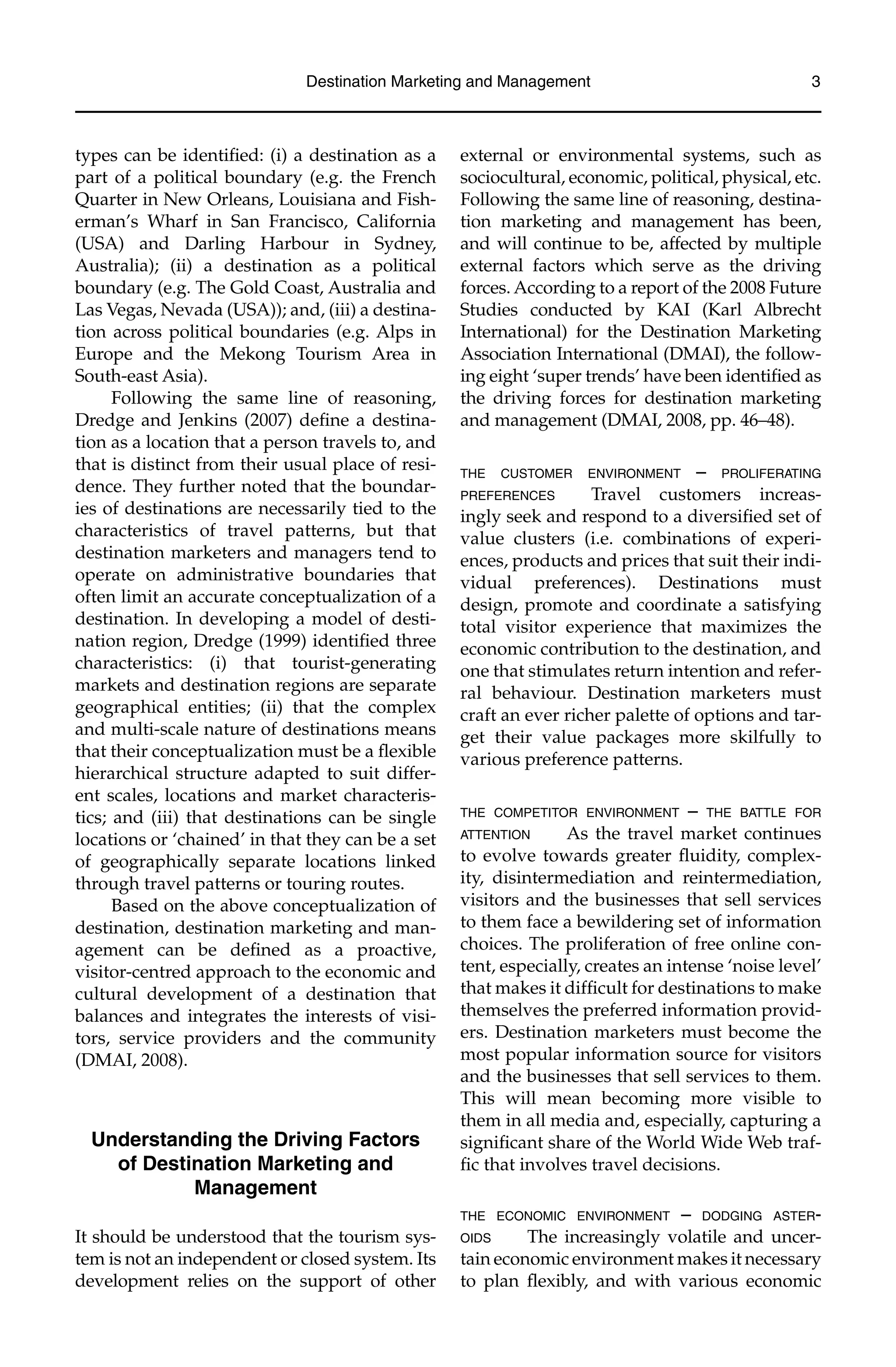 Destination Marketing And Management Theories And Applications Wang | PDF