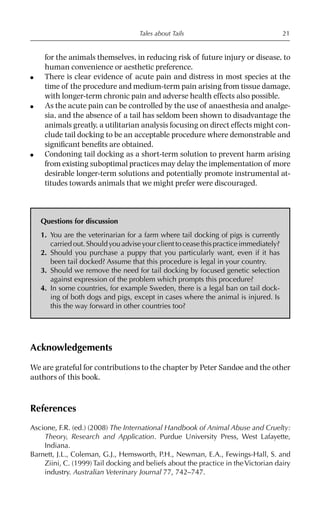 Dilemmas In Animal Welfare Appleby M C Weary D M Sande | PDF