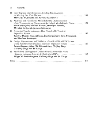 Biotechnology Of Plant Secondary Metabolism Methods And Protocols ...