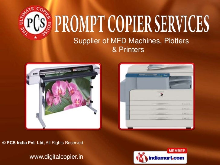 Professional Copier Services Private Limited Tamil Nadu India