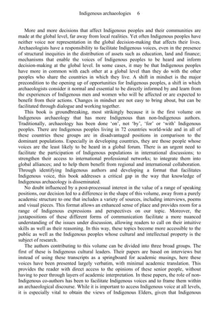 Indigenous Archaeologies Decolonising Theory And Practice 1st Ed Claire ...