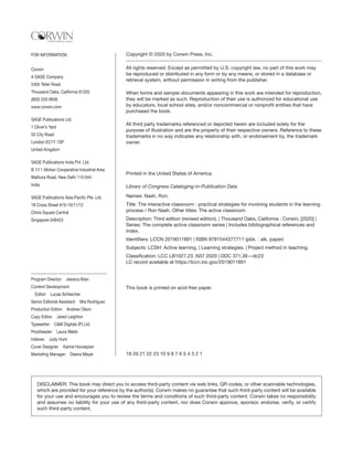 The Interactive Classroom Practical Strategies For Involving Students ...