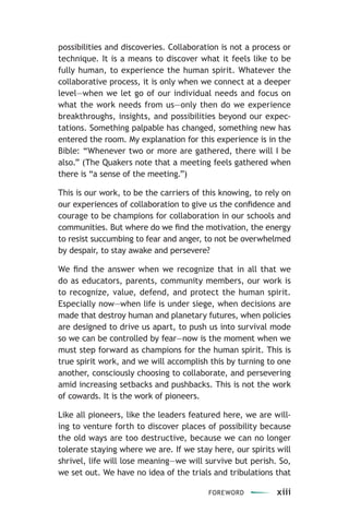 Spirit Work And The Science Of Collaboration Michael Fullan Mark ...