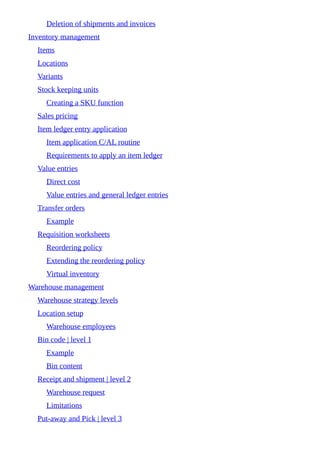 Microsoft Dynamics Nav 2013 Application Design Mark Brummel | PDF