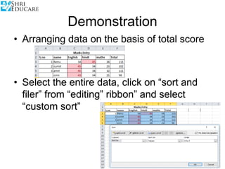 Microsoft Excel formula and functions.ppt