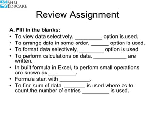 Microsoft Excel formula and functions.ppt