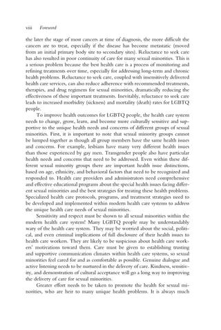 Health Care Disparities And The Lgbt Population Vickie L Harvey | PDF