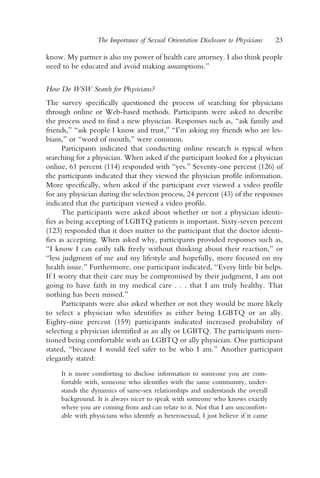 Health Care Disparities And The Lgbt Population Vickie L Harvey | PDF