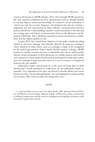 Health Care Disparities And The Lgbt Population Vickie L Harvey | PDF