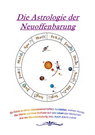 Die Astrologie der
 Neuoffenbarung
 