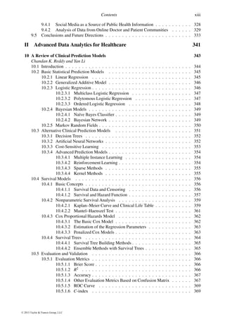 Healthcare Data Analytics 1st Edition Chandan K. Reddy | PDF