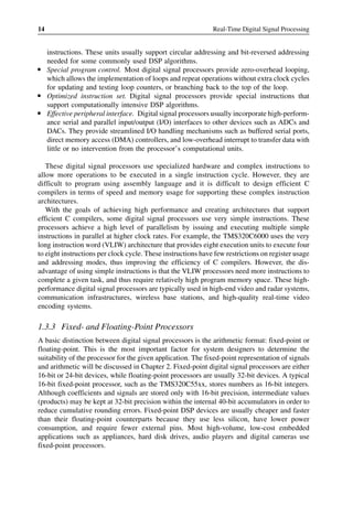 Realtime Digital Signal Processing Fundamentals Implementations And ...