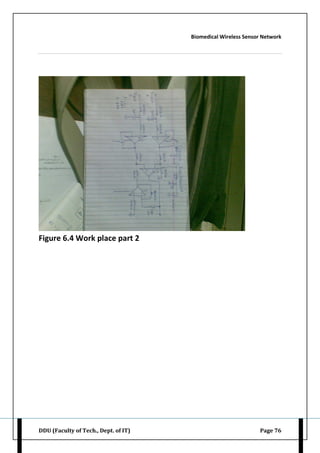Biomedical Wireless Sensor Network
DDU (Faculty of Tech., Dept. of IT) Page 76
Figure 6.4 Work place part 2
 