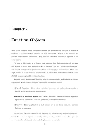 C++ For Quantitative Finance | PDF