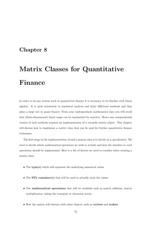 C++ For Quantitative Finance | PDF