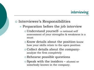 Interviewee Responsibilities 266865941-Strategies-for-Successful-Interpersonal-Communication.ppt