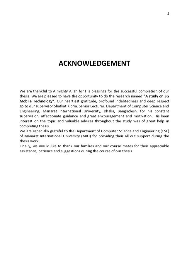 Help on dissertation 3g technology