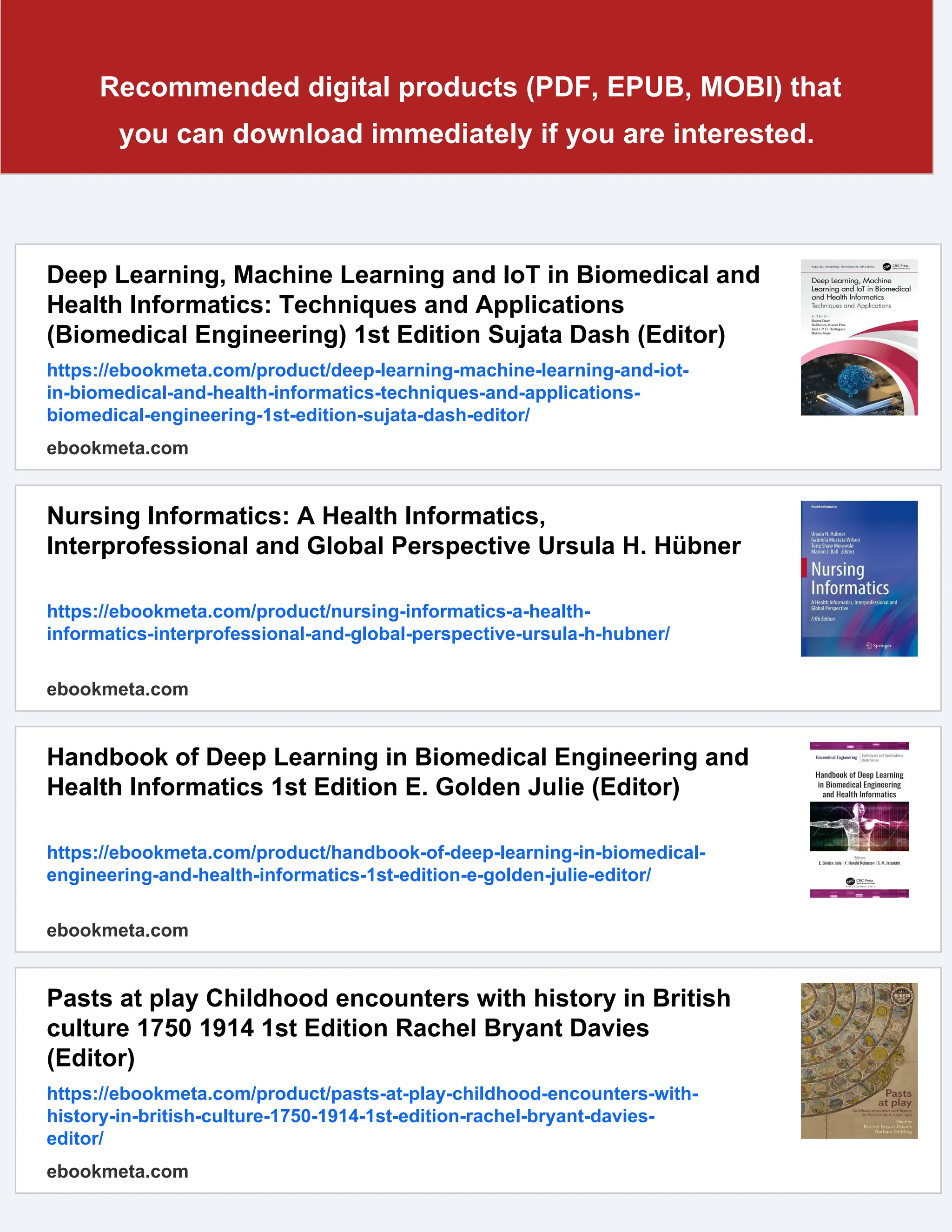 Biomedical Informatics: Computer Applications in Health Care and  Biomedicine Edward H. Shortliffe (Editor) | PDF