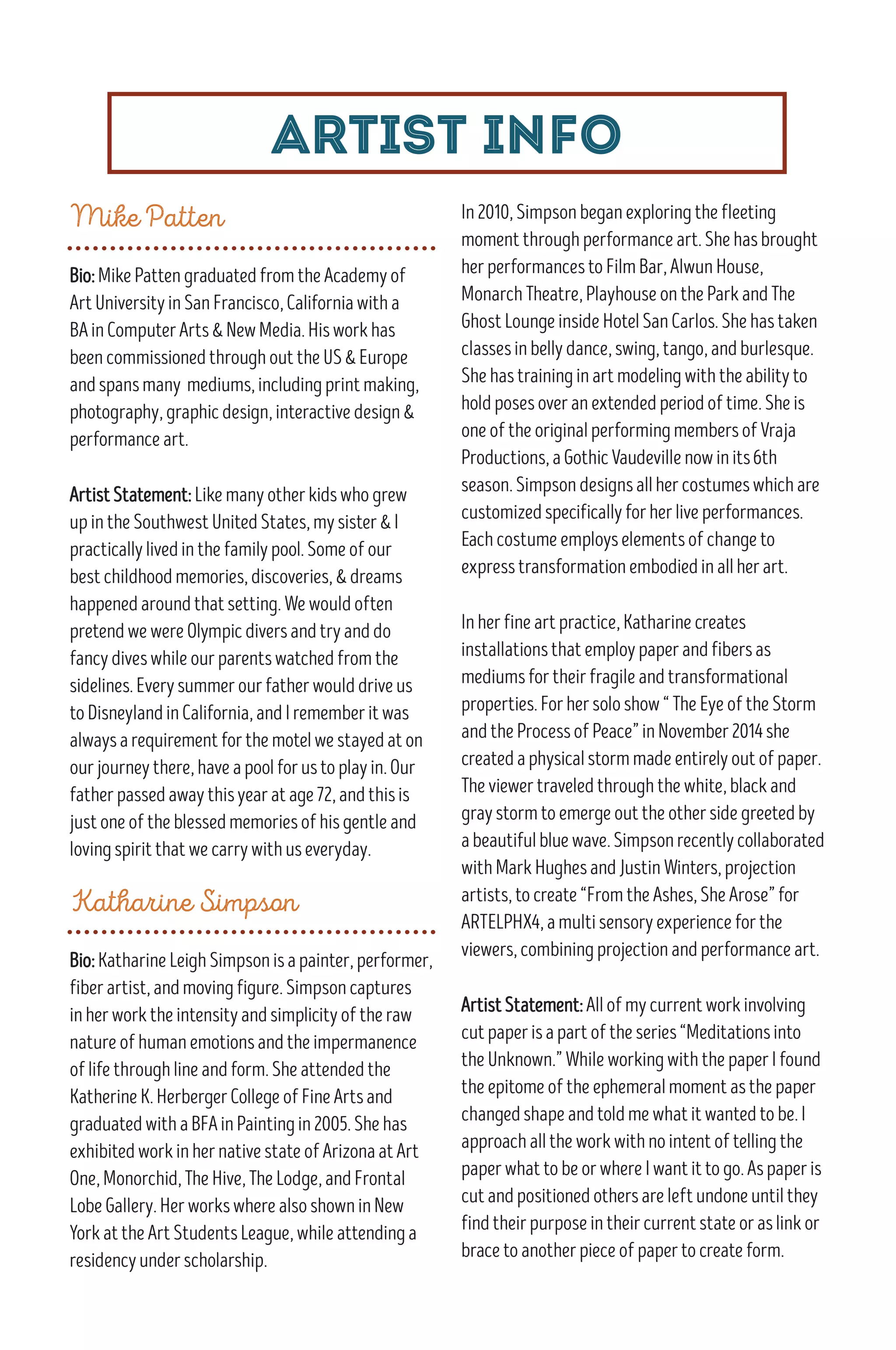 Exhibition Guide | PDF