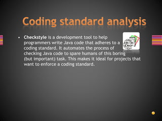 Java Code Quality Tools | PPT