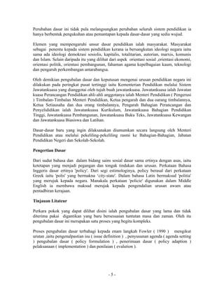 SEJARAH PERKEMBANGAN PENDIDIKAN DI MALAYSIA  PDF