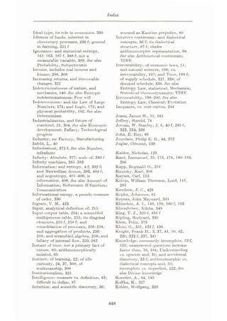 The Entropy Law and the Economic Process