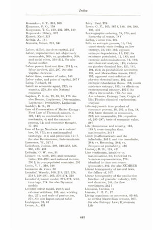 The Entropy Law and the Economic Process