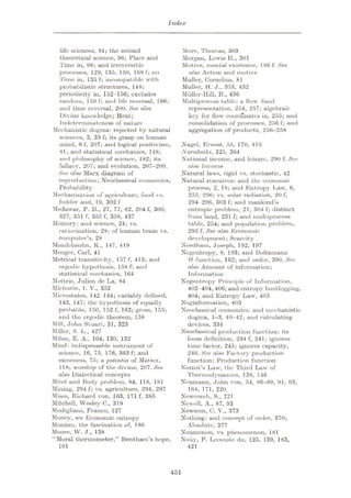 The Entropy Law and the Economic Process