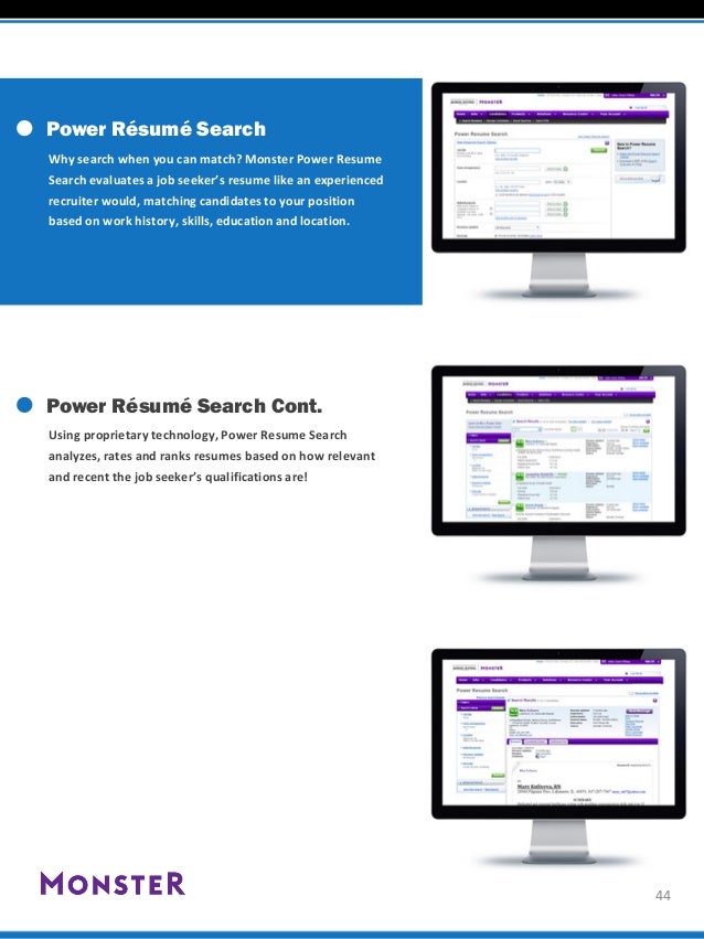 power resume search