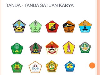 TANDA - TANDA SATUAN KARYA
 