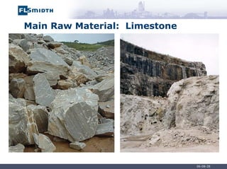 06-08-28
Main Raw Material: Limestone
 