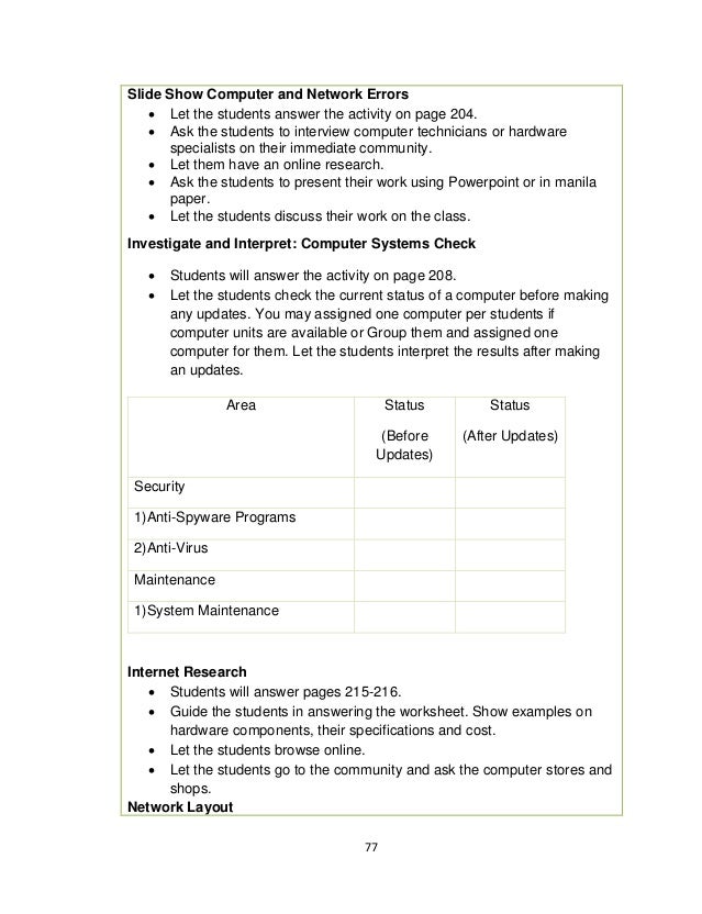 Repair Worksheet Free Download Gmbar.co