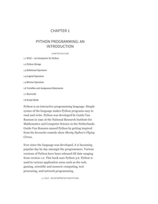 Python Programming A Modular Approach Taneja Sheetal Kumar Naveen | PDF