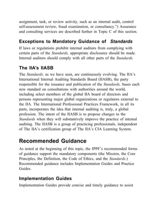 Iias Certified Internal Auditor Cia Learning System Individual Part 1 ...