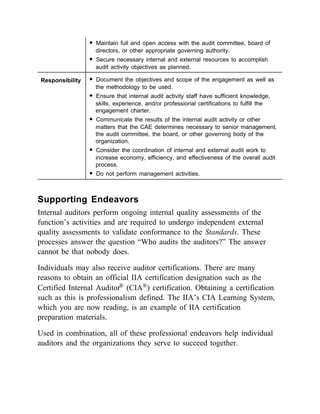 Iias Certified Internal Auditor Cia Learning System Individual Part 1 ...
