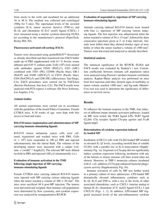 1140	 Cancer Immunol Immunother (2015) 64:1137–1149
1 3
from stock) to the wells and incubated for an additional
16 or 48 ...