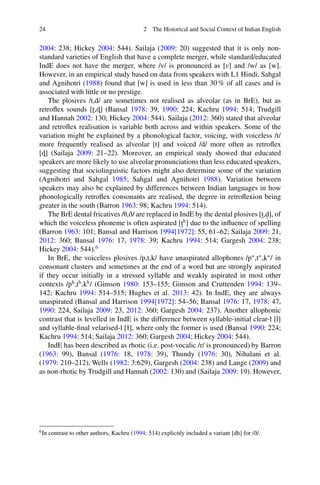 Speech Rhythm In Varieties Of English Evidence From Educated Indian ...
