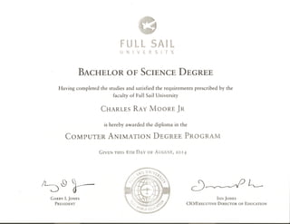Full Sail Diploma