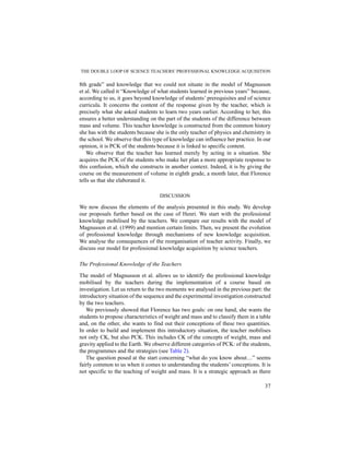 Understanding Science Teachers Professional Knowledge Growth Michel ...