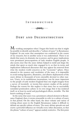The Culture Of Usury In Renaissance England David Hawkes Auth | PDF