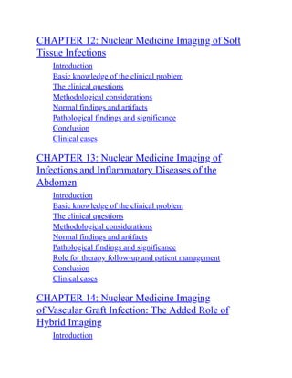 Diagnostic Imaging Of Infections And Inflammatory Diseases Signore | PDF