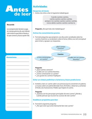 Cuadros de comprensión para textos informativos ( Comprehension Boxes  Spanish )